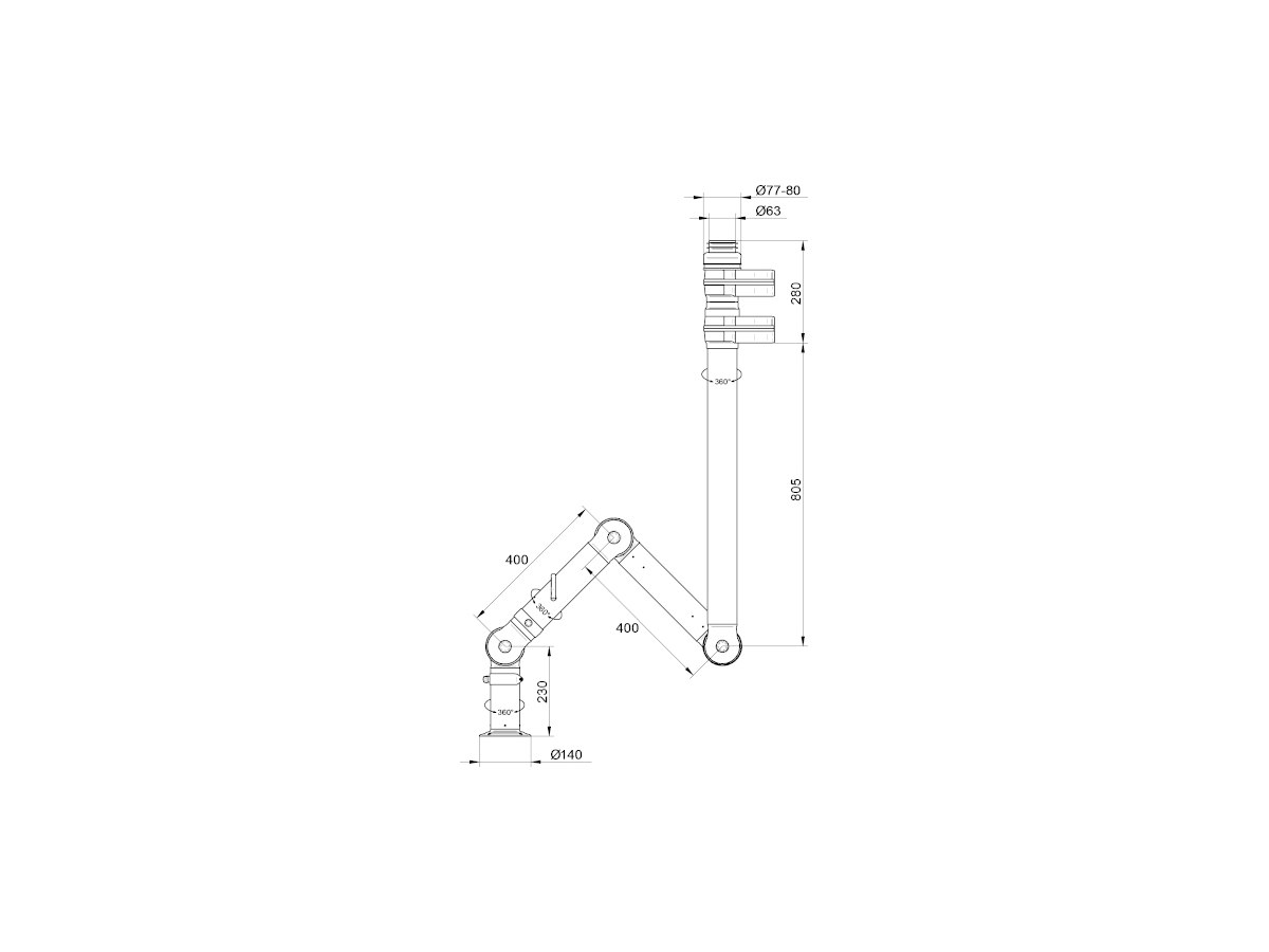 Wallcart Nederman avec Charbon actif filter