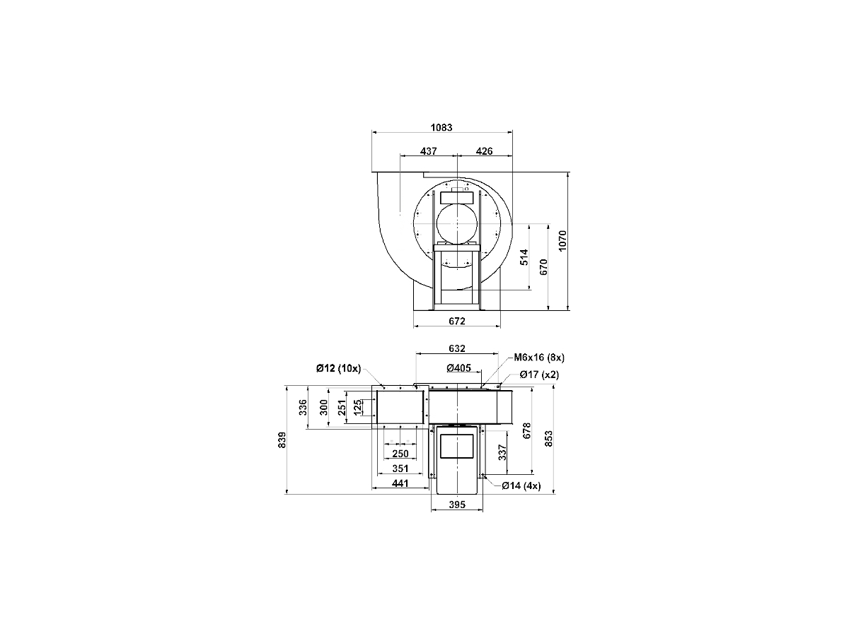 Ventilateur Nederman NCF 120/25