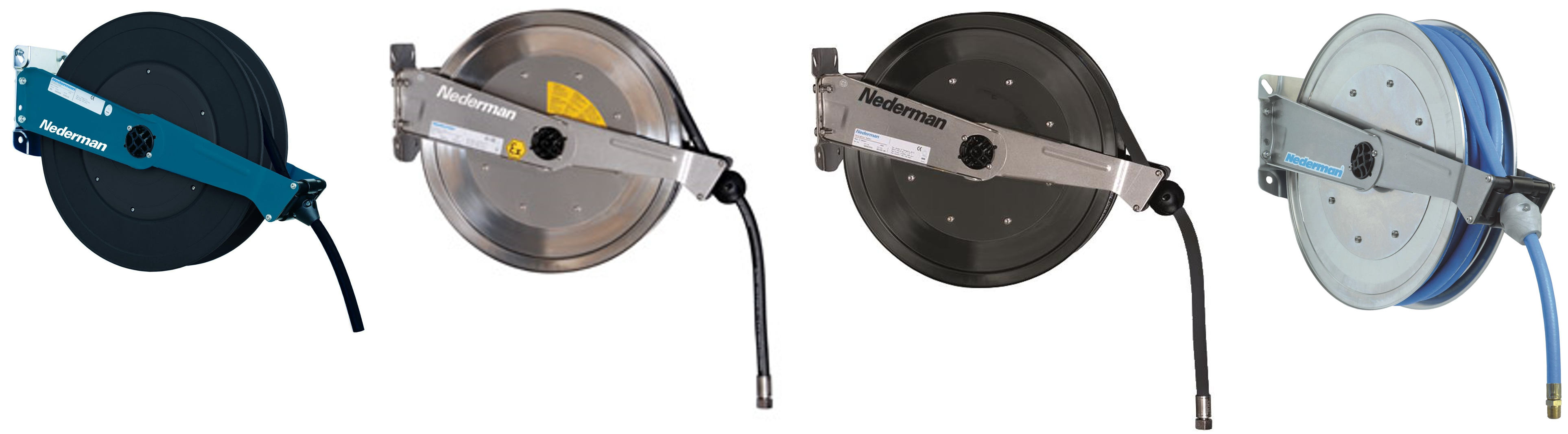 Nederman Schlauchaufroller Serie 889 in mehreren Varianten