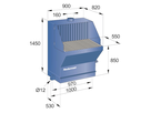 Table de soudage et meulage 900 Nederman