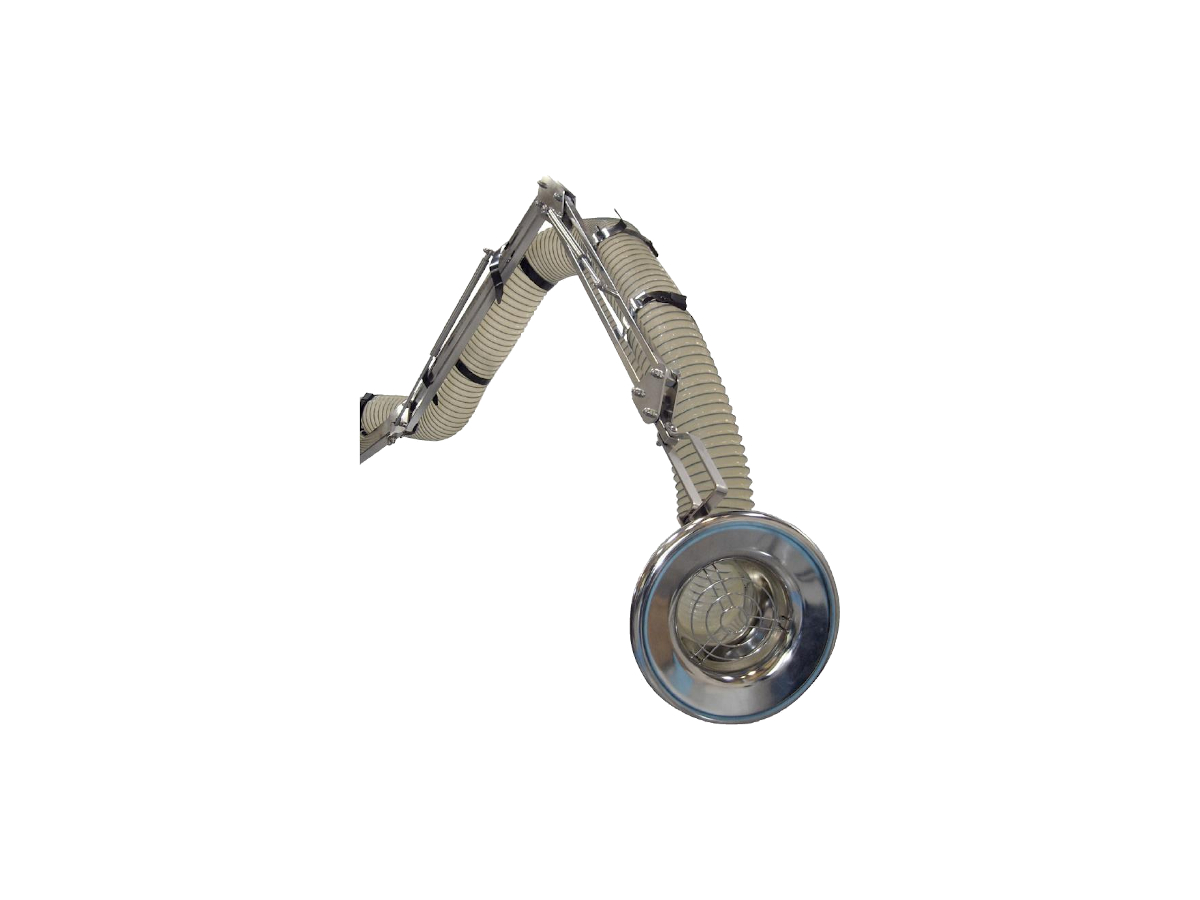 Bras d'aspiration NEX-S Nederman avec clapet d'étranglement Ø 160mm